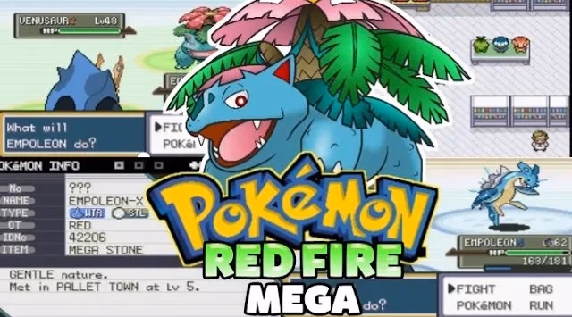 Pokémon Red Fire Mega